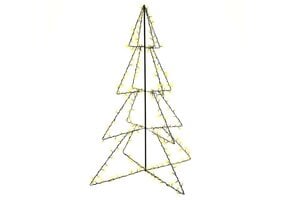 Kerst Kegelboom met 240 LED's - Binnen & Buiten - 115x150 cm - 33% Korting