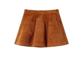 Kindskinderrokje Ribfluweel Cognac Maat 92 - 78% Korting