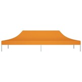 vidaXL Partytentdak 270 g/m² 6x3 m oranje
