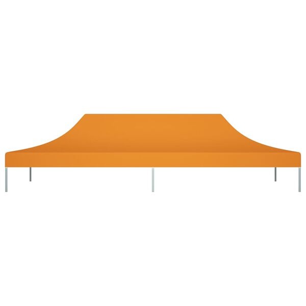 vidaXL Partytentdak 270 g/m² 6x3 m oranje