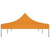 vidaXL Partytentdak 270 g/m² 6x3 m oranje
