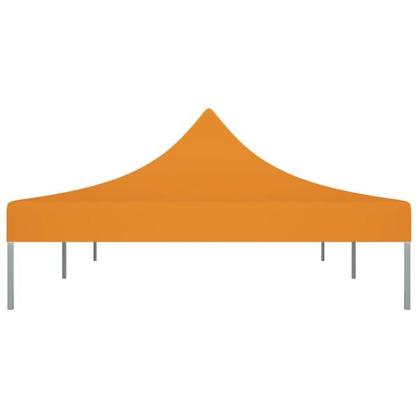 vidaXL Partytentdak 270 g/m² 6x3 m oranje
