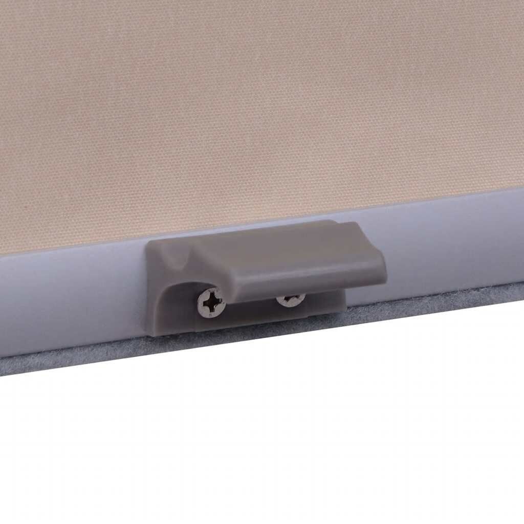vidaXL Rolgordijn verduisterend beige MK04