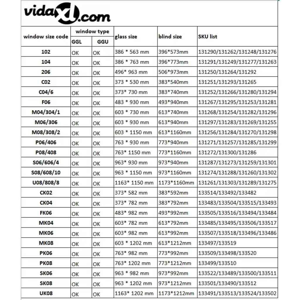 vidaXL Rolgordijn verduisterend beige MK04