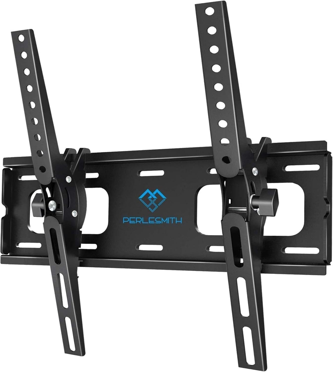 Kantelbare tv-muurbeugel voor de meeste platte en gebogen LCD-, OLED- en plasma-tv's van 26-55 inch – tv-houder met VESA Max van 400 x 400 mm, maximale capaciteit van 60 kg