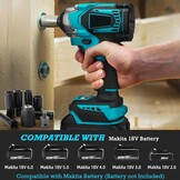 Accu Slagmoersleutel 700 Nm | Compatibel Makita 18V | 59% Korting