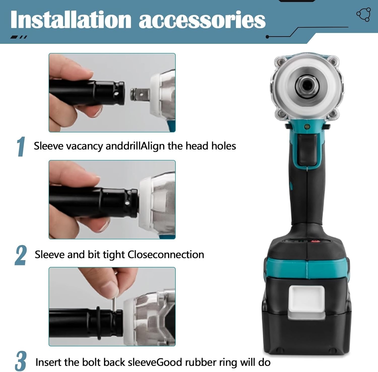 Accu Slagmoersleutel 700 Nm | Compatibel Makita 18V | 59% Korting
