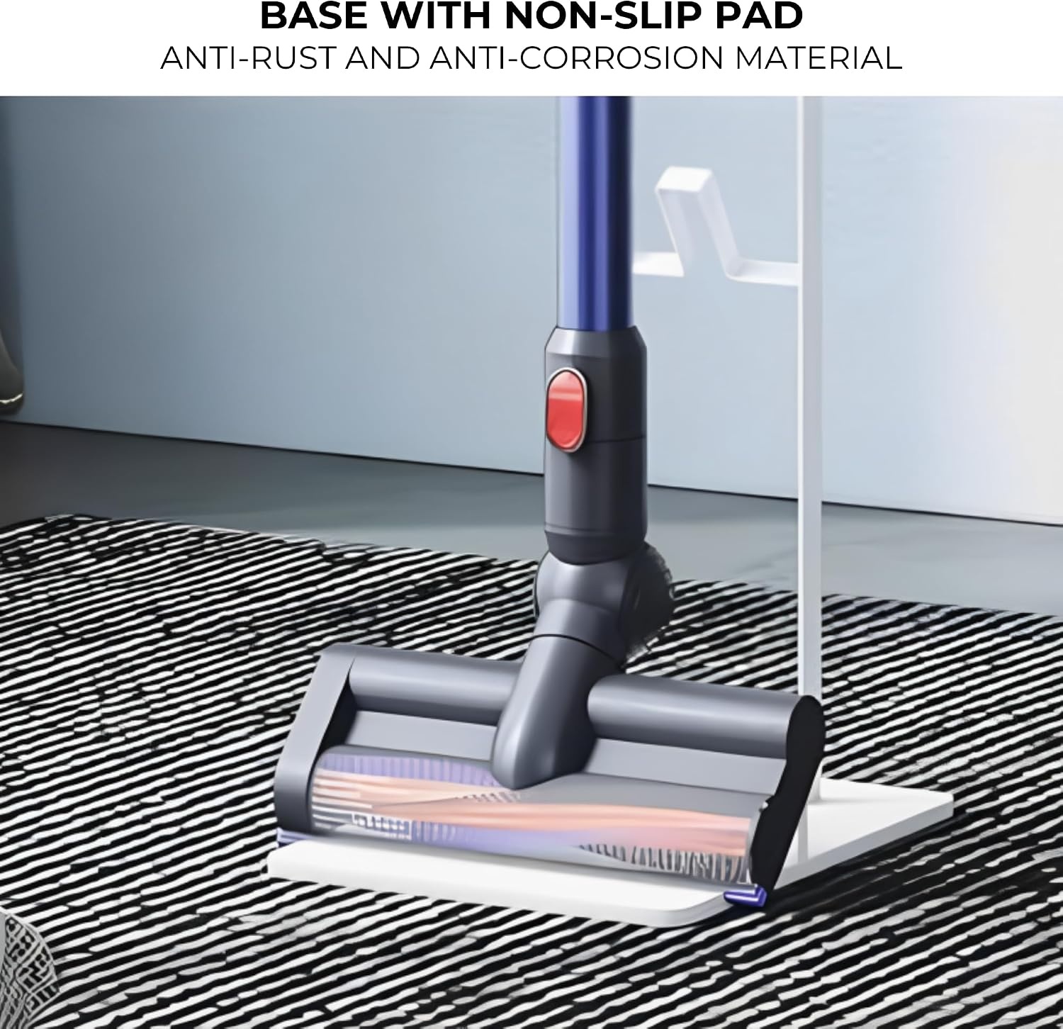 Stofzuiger standaard zonder boren | Staande houder | Ruimtebesparend | Compatibel met V15, V12, V11, V10, V8, V7, V6 en Xiaomi DC58/DC59/DC62/DC74