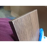 vidaXL Salontafel 100x50x35 cm bewerkt hout en metaal bruin eikenkleur