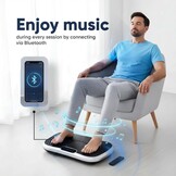 WeightWorld Trilplaat Zwart - 5 Programma's & 99 Snelheden - Inclusief Bluetooth Speaker & 5 Weerstandsbanden