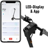 NIU KQi1 Pro Elektrische Step met Straßenzulassung Wit/Antraciet 25 km Actieradius