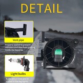 Mistlampen Transparant BMW E90 E91 M-pakk. (04-12), E46 (03-07), E60 E61 (03-07), E63 E64 (03-10), X3 E83 M/A (03-06) | Paar