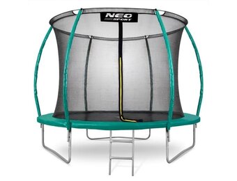 Trampoline de luxe - 305 cm - met net & ladder