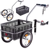 Fietskar met 50kg Laadvermogen & Opvouwbare Box - 49% Korting!