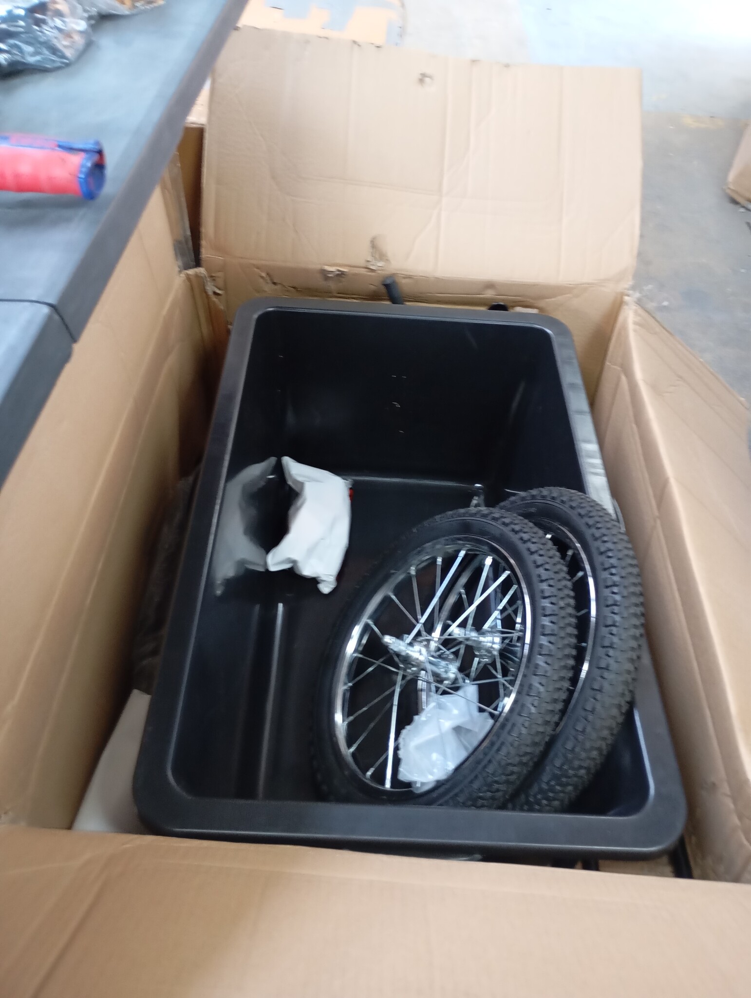 Fietskar met 50kg Laadvermogen & Opvouwbare Box - 49% Korting!