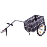 Fietskar met 50kg Laadvermogen & Opvouwbare Box - 49% Korting!