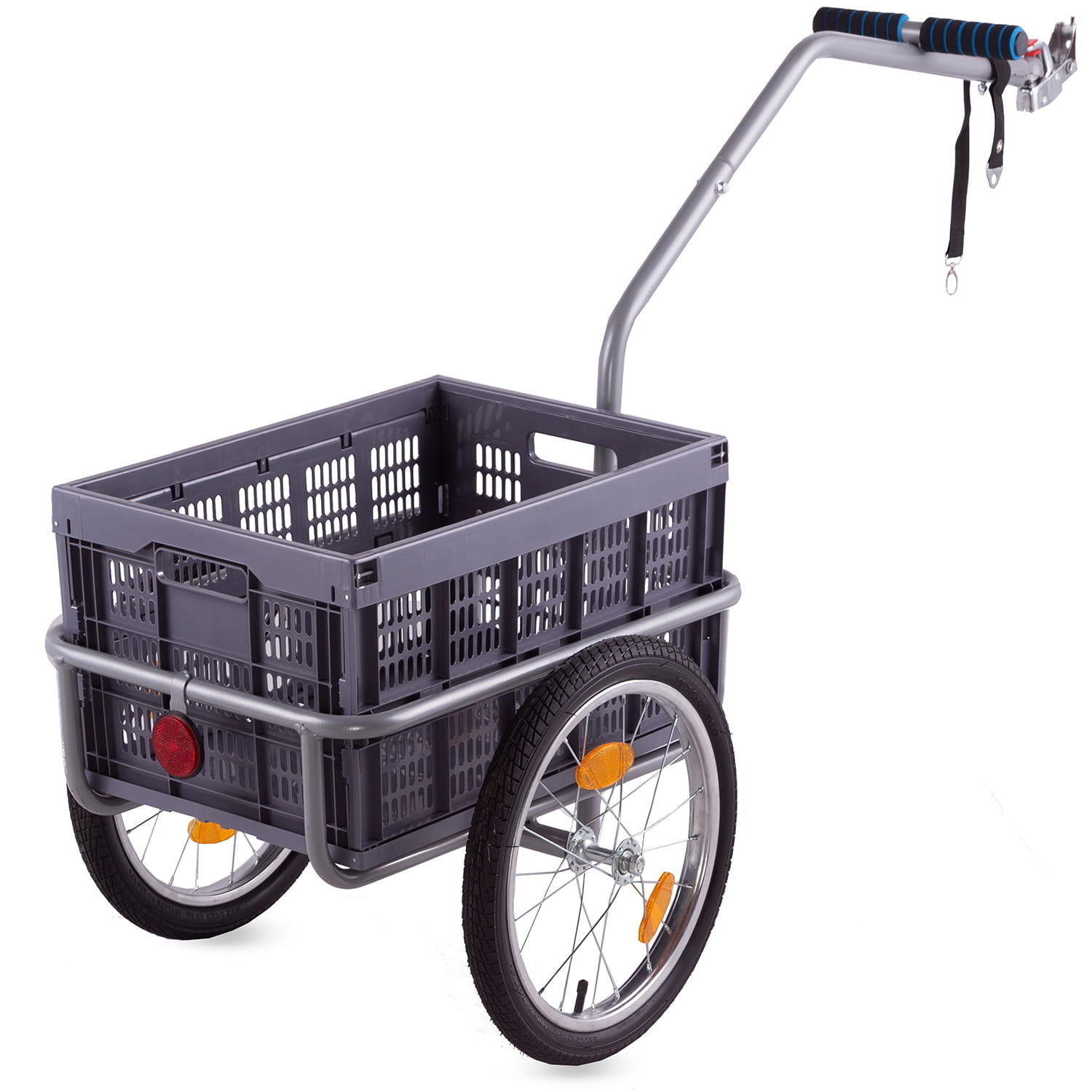 Fietskar met 50kg Laadvermogen & Opvouwbare Box - 49% Korting!