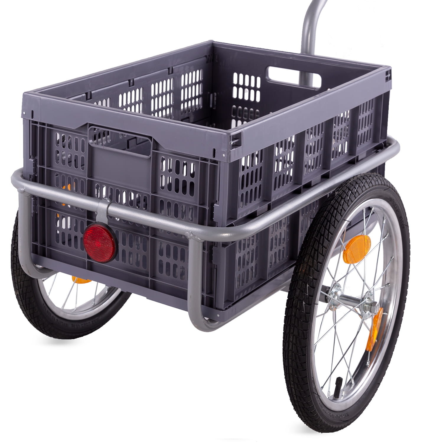 Fietskar met 50kg Laadvermogen & Opvouwbare Box - 49% Korting!