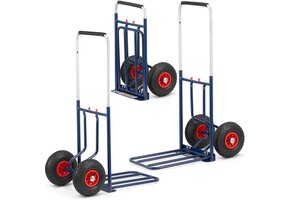 Opvouwbare Steekwagen 150 kg - Blauw | 29% Korting