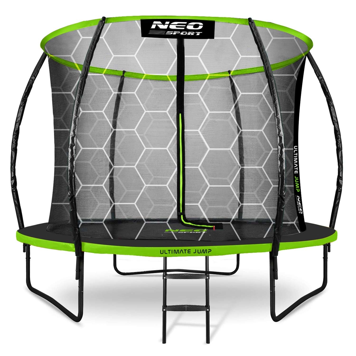 Trampoline 252 cm - met veiligheidsnet 252cm - Profiel 8ft - Neo-Sport