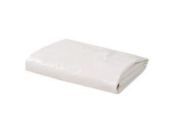 vidaXL Dekzeil 650 g/m² 3x4 m wit