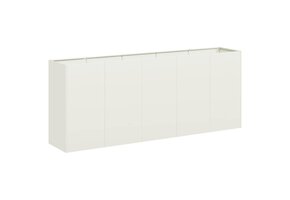 Verhoogd Bed Staal Wit 200x40x80 cm - Met 35% Korting!