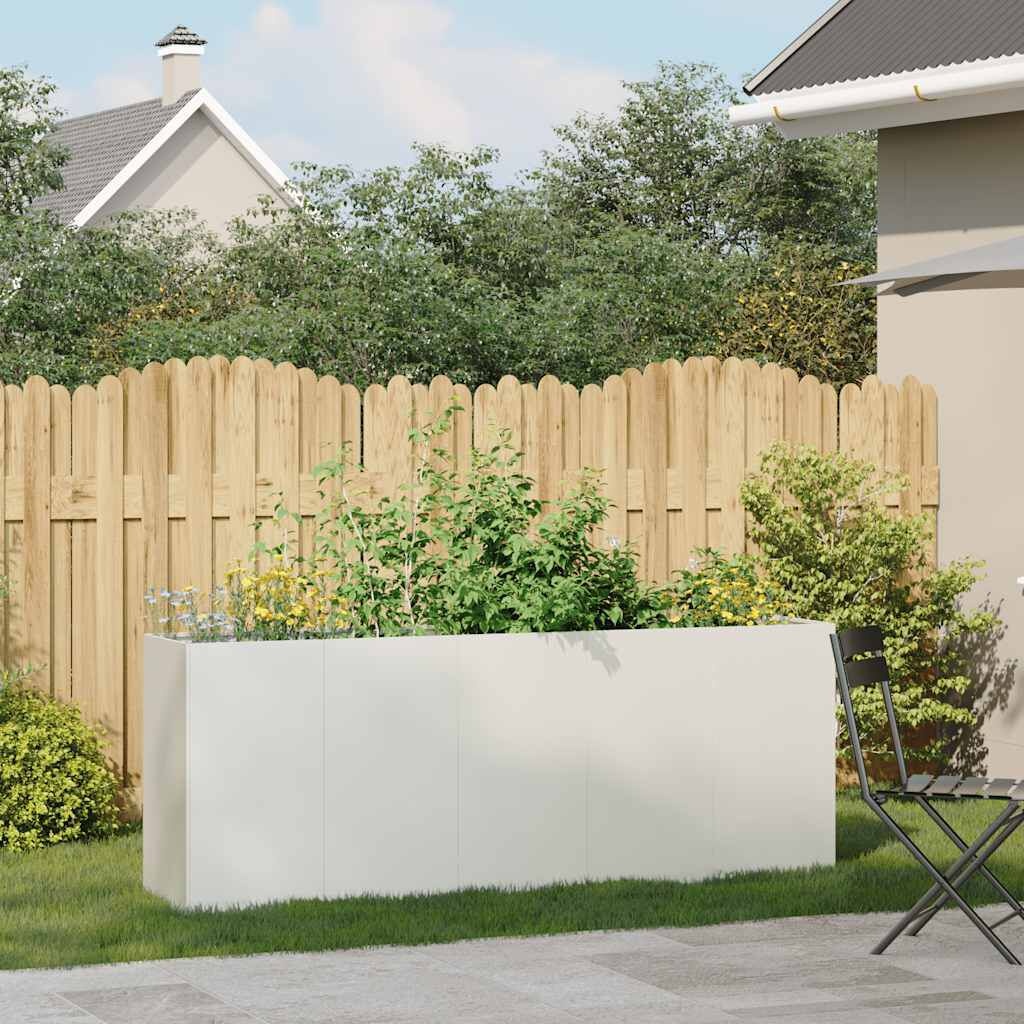 Verhoogd Bed Staal Wit 200x40x80 cm - Met 35% Korting!
