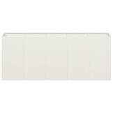 Verhoogd Bed Staal Wit 200x40x80 cm - Met 35% Korting!