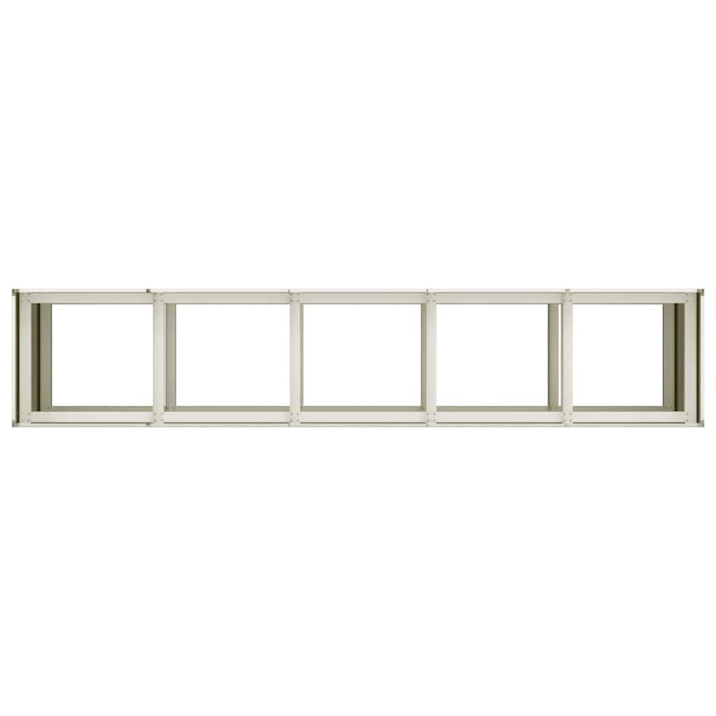 Verhoogd Bed Staal Wit 200x40x80 cm - Met 35% Korting!