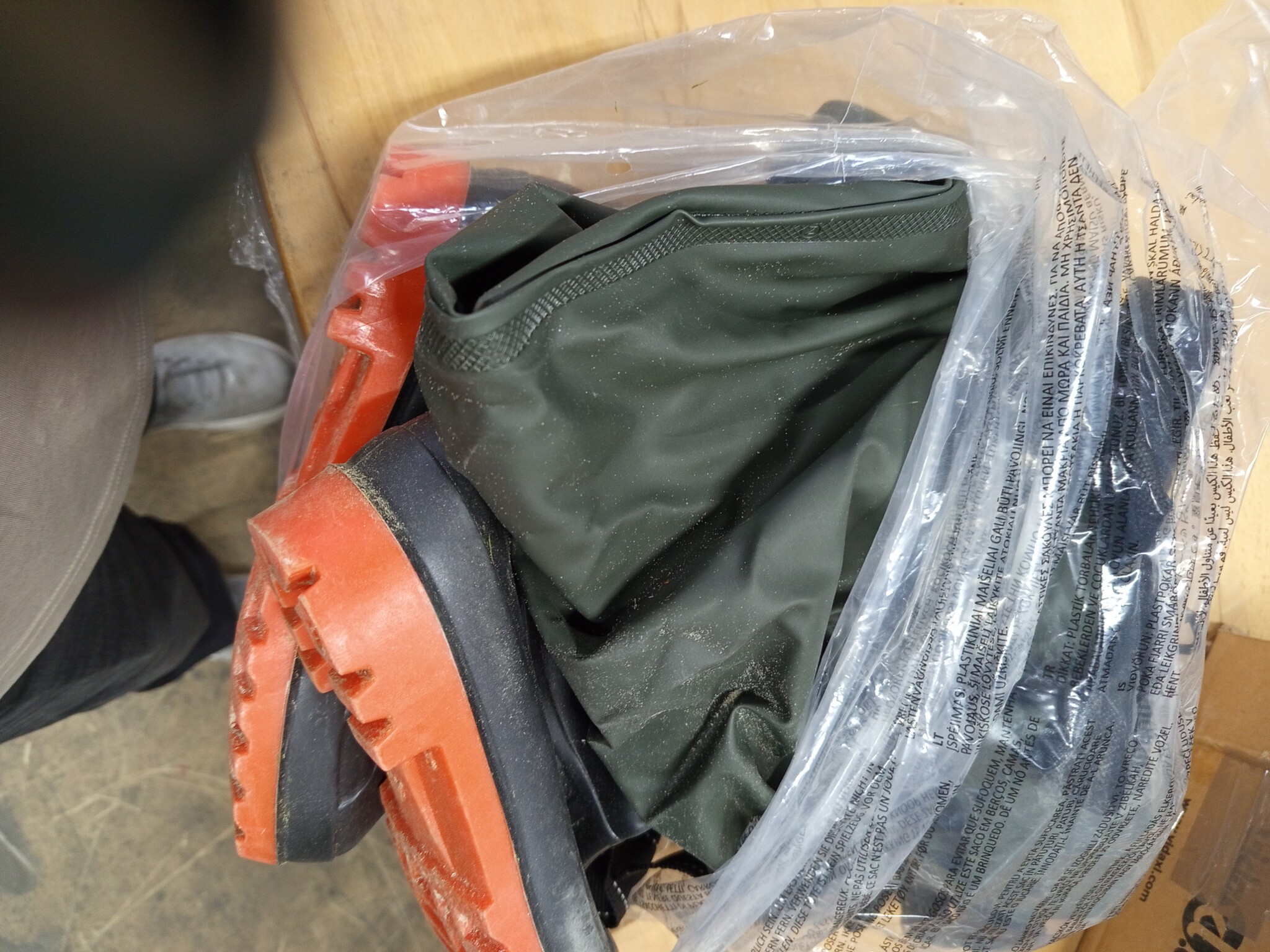 vidaXL Waadpak met laarzen en riem maat 40 donkergroen