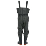 vidaXL Waadpak met laarzen en riem maat 40 donkergroen