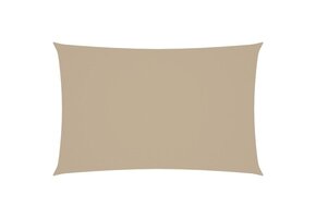 Rechthoekig Zonnescherm 5x8m Beige - 35% Korting