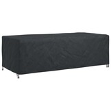 vidaXL Meubelhoes Effen Zwart 300 x 110 x 70 cm 210D