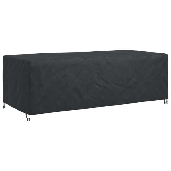 vidaXL Meubelhoes Effen Zwart 300 x 110 x 70 cm 210D