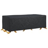 vidaXL Meubelhoes Effen Zwart 300 x 110 x 70 cm 210D