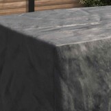 vidaXL Meubelhoes Effen Zwart 300 x 110 x 70 cm 210D