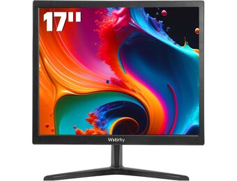 Wstirhy 17 inch LED Monitor 1280 x 1024 HDMI VGA - Zwart