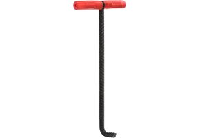 Kanaaldeksellifter 45 cm Staal Zwart - 49% Korting