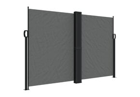 vidaXL Uittrekbaar Windscherm 160x600 cm Antraciet - 47% Korting!