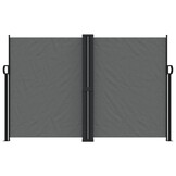 vidaXL Uittrekbaar Windscherm 160x600 cm Antraciet - 47% Korting!