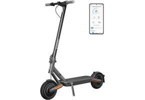 Elektrische Step 4 Ultra Zwart - 70km Bereik, 500W, 35% Korting!