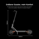 Xiaomi Electric Scooter 4 Ultra Zwarte Elektrische Step met 70 km Bereik en Dubbele Vering