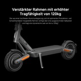 Xiaomi Electric Scooter 4 Ultra Zwarte Elektrische Step met 70 km Bereik en Dubbele Vering