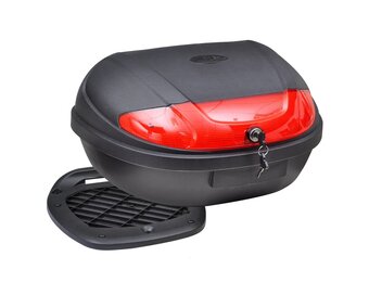 Topkoffer Motor 72L - Ruimte voor 2 Helmen (29% Korting)