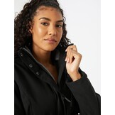 killtec Kobiety Funkcjonalna parka z odpinanym kapturem KOW 165 WMN PRK, schwarz, 46, 37726-000
