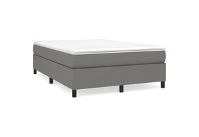 Donkergrijs bedframe stof 140x200 cm - 34% korting