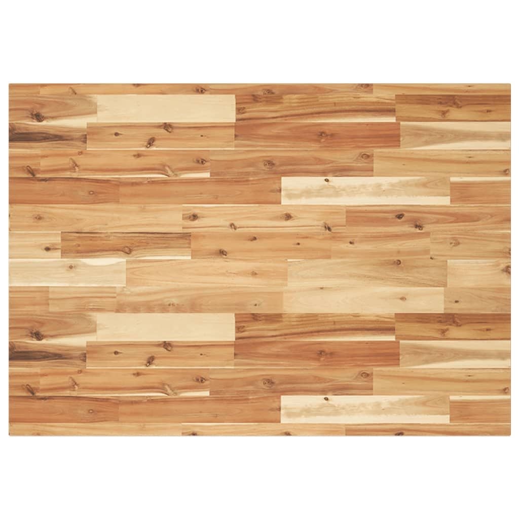 vidaXL Tafelblad rechthoekig 120x70x2 cm massief acaciahout