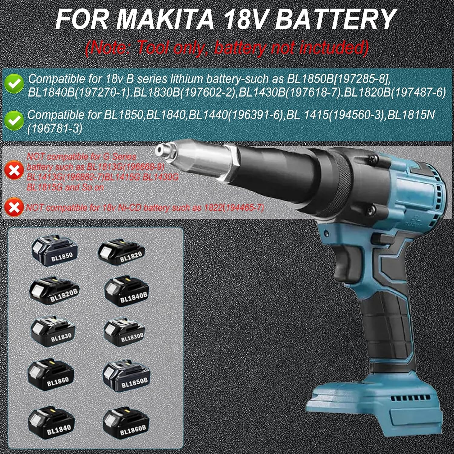 Elektrische Klinknageltang Makita 18V - 34% Korting