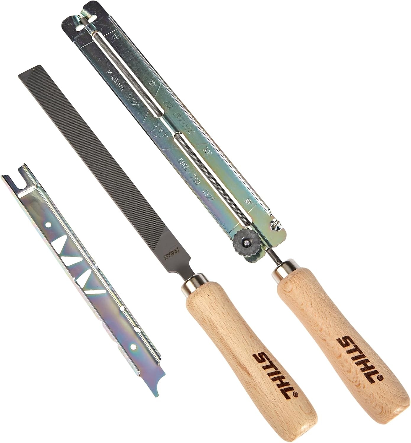 Stihl slijpset 1/4", 3/8 P 56050071027 vijlset voor Picco zaagketting, grijs