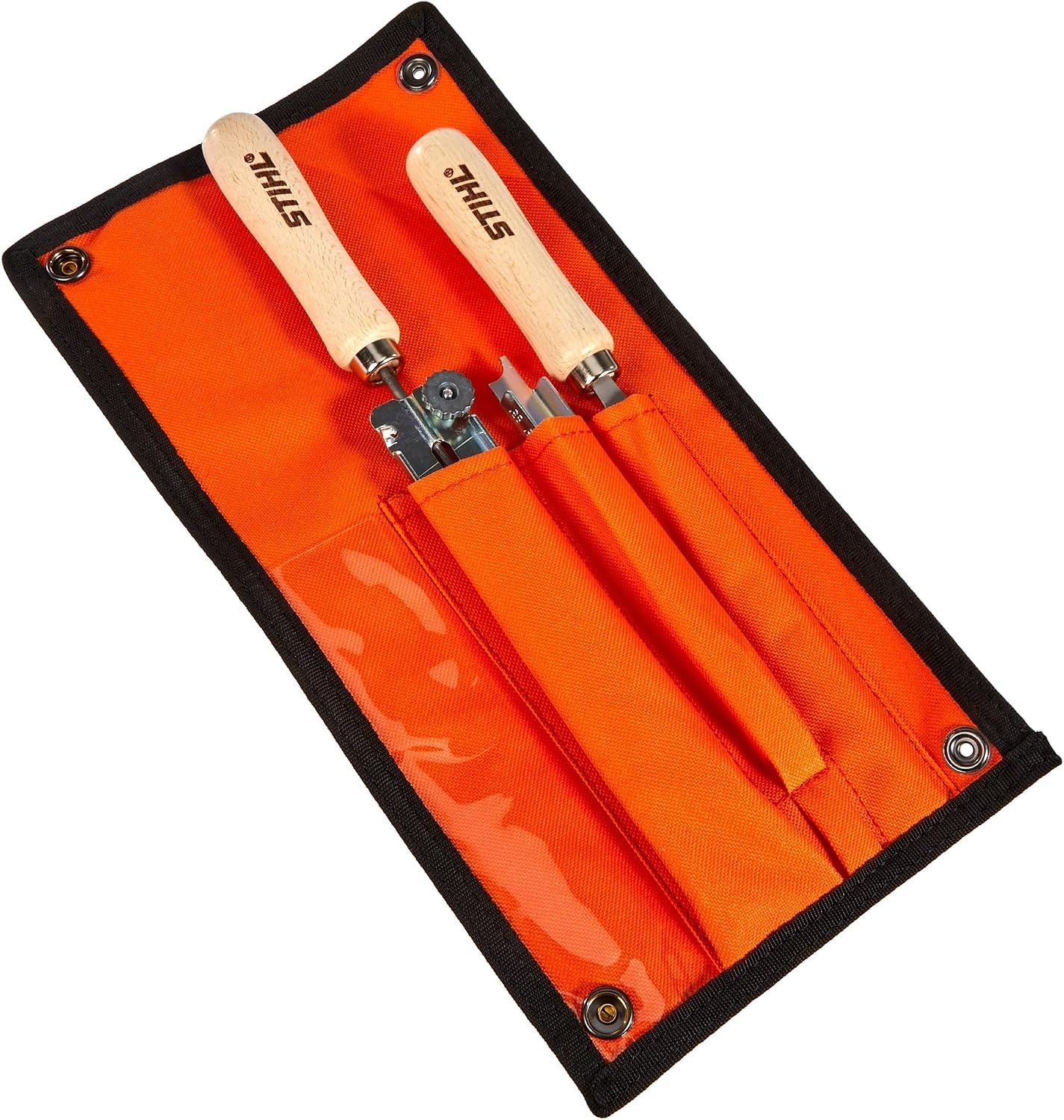Stihl slijpset 1/4", 3/8 P 56050071027 vijlset voor Picco zaagketting, grijs
